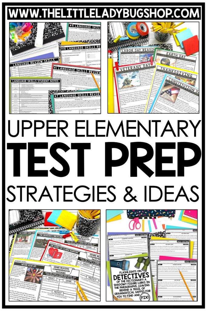 Test Prep and Standardized Testing for Upper Elementary Students