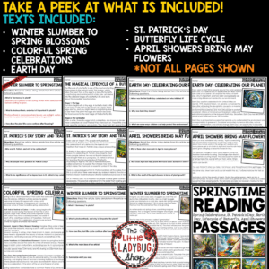 History of St. Patrick's Day Spring Reading Comprehension Passages ...