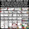 End of Year Memory Book 3rd Grade Fiesta Theme