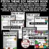 End of Year Memory Book 3rd Grade Fiesta Theme