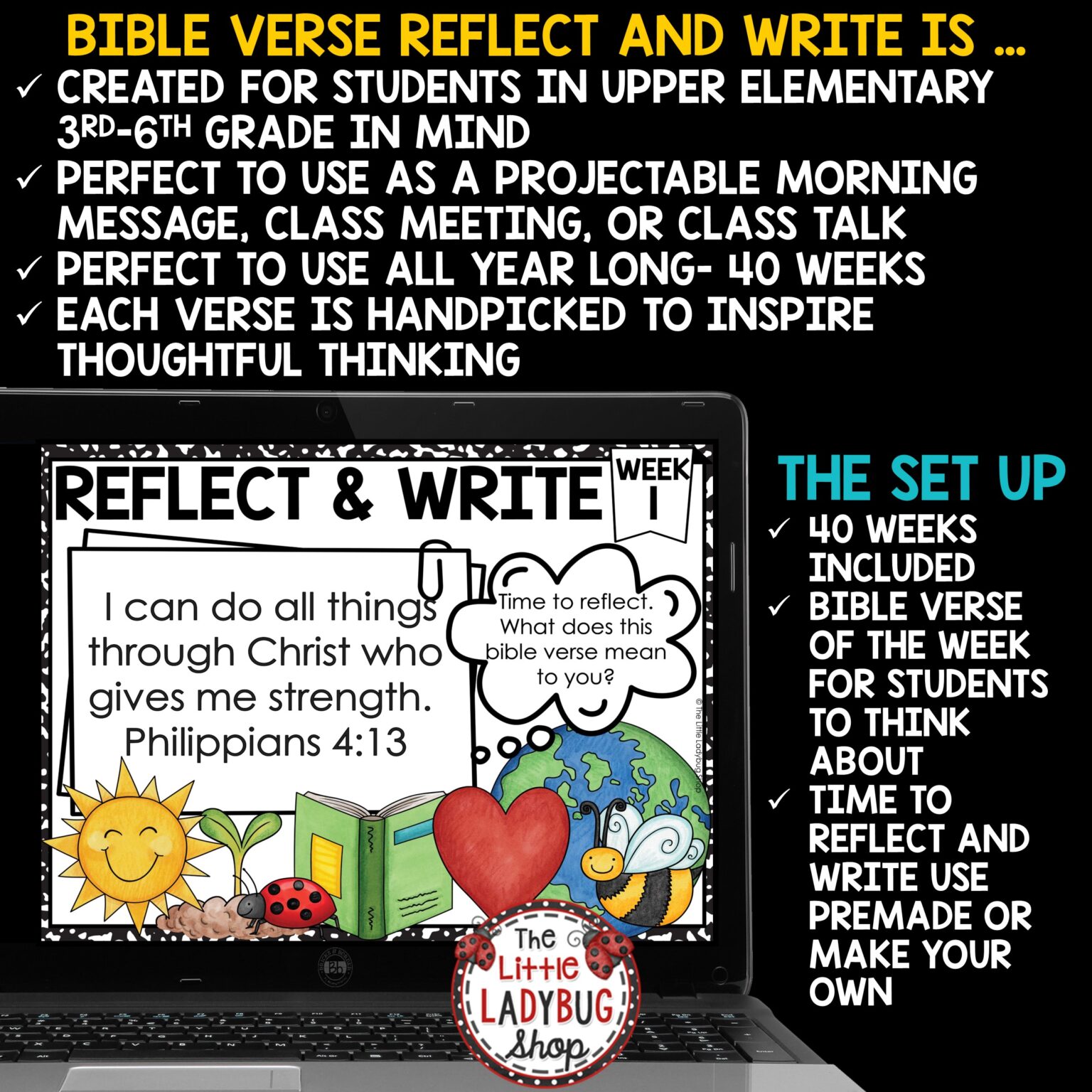 Reflection Lesson Today Bible Lessons Verse of the Week Reflection Morning Meetings - The ...