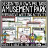 Design Your Own Amusement Park Project Based Learning, a creative PBL activity for upper elementary students in 3rd-5th grade.