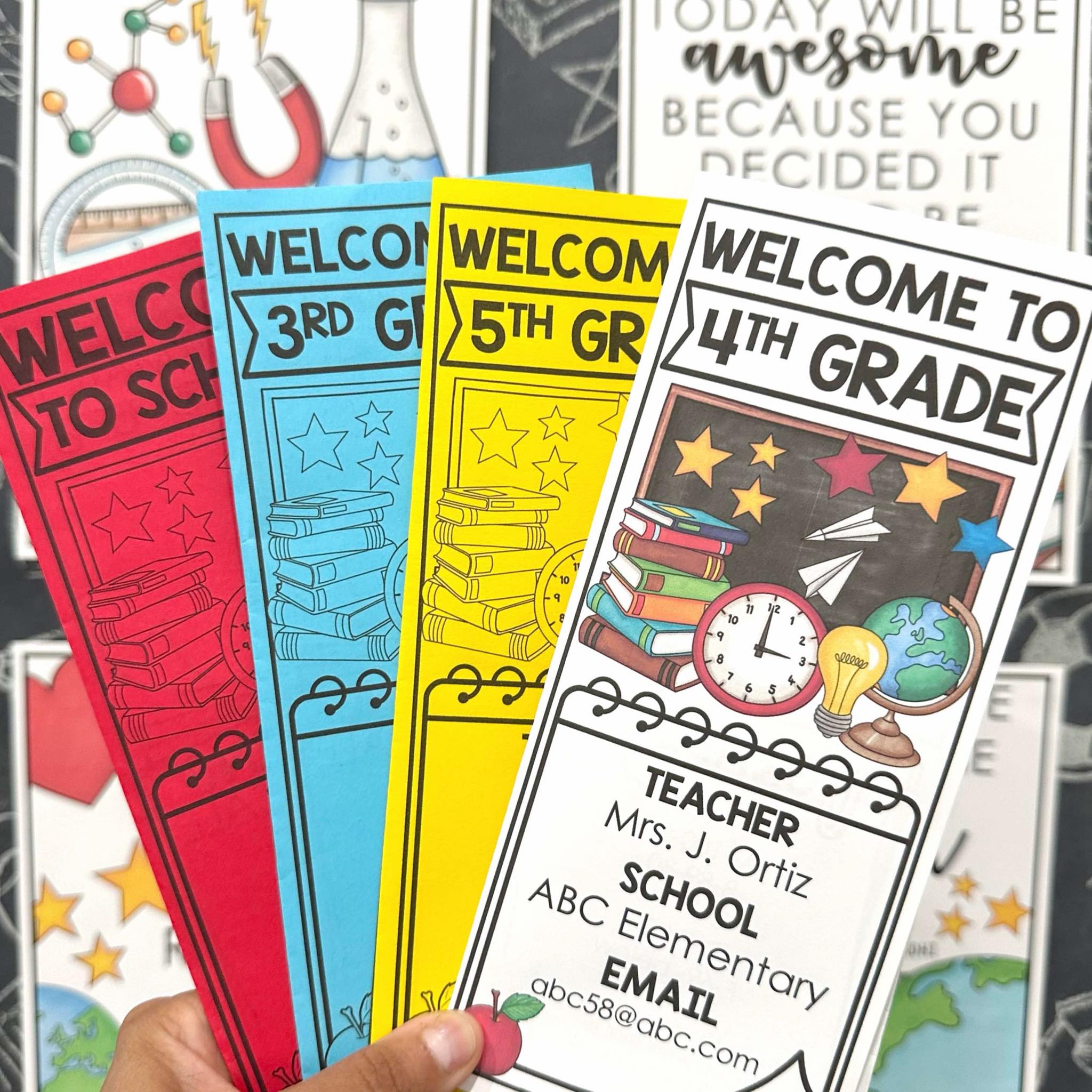 Back to School Meet the Teacher and Open House Ideas