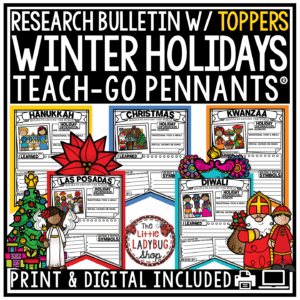 Winter Holidays Christmas Around The World Research Project