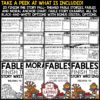 Fall Finish the Fable Story Creative Writing Prompts 3rd 4th Grade