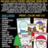 Christmas Winter Haiku Poetry Writing December Christmas Bulletin Board Ideas