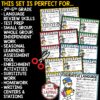 Winter Figurative Language Worksheets Task Cards
