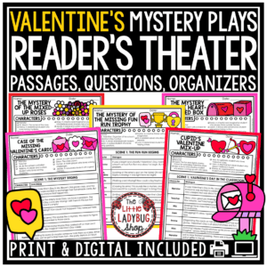 Mystery Valentine's Day Drama Readers Theater Scripts