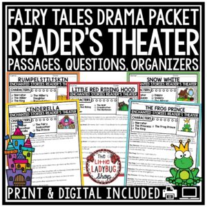 Drama Reader's Theater Scripts Fairy Tales 3rd 4th Grade