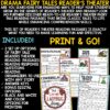 Drama Reader's Theater Scripts Fairy Tales 3rd 4th Grade