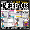 Making Inferences Worksheets 3rd 4th Grade Inferencing Text Evidence ...