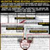 History of Valentine's Day Reading Passages 3rd 4th Grade