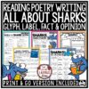 All About Sharks Activities Reading Passages Ocean Animals