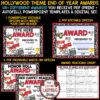 Hollywood Red Carpet Editable End of the Year Awards