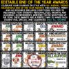 Animal Theme Editable End of the Year Awards Certificates