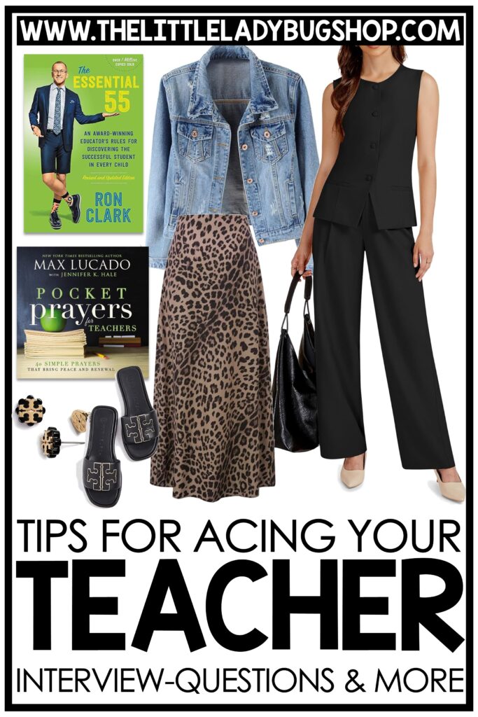 Tips for Your Teacher Interview (with Questions, Fashion & Must-Read Books)