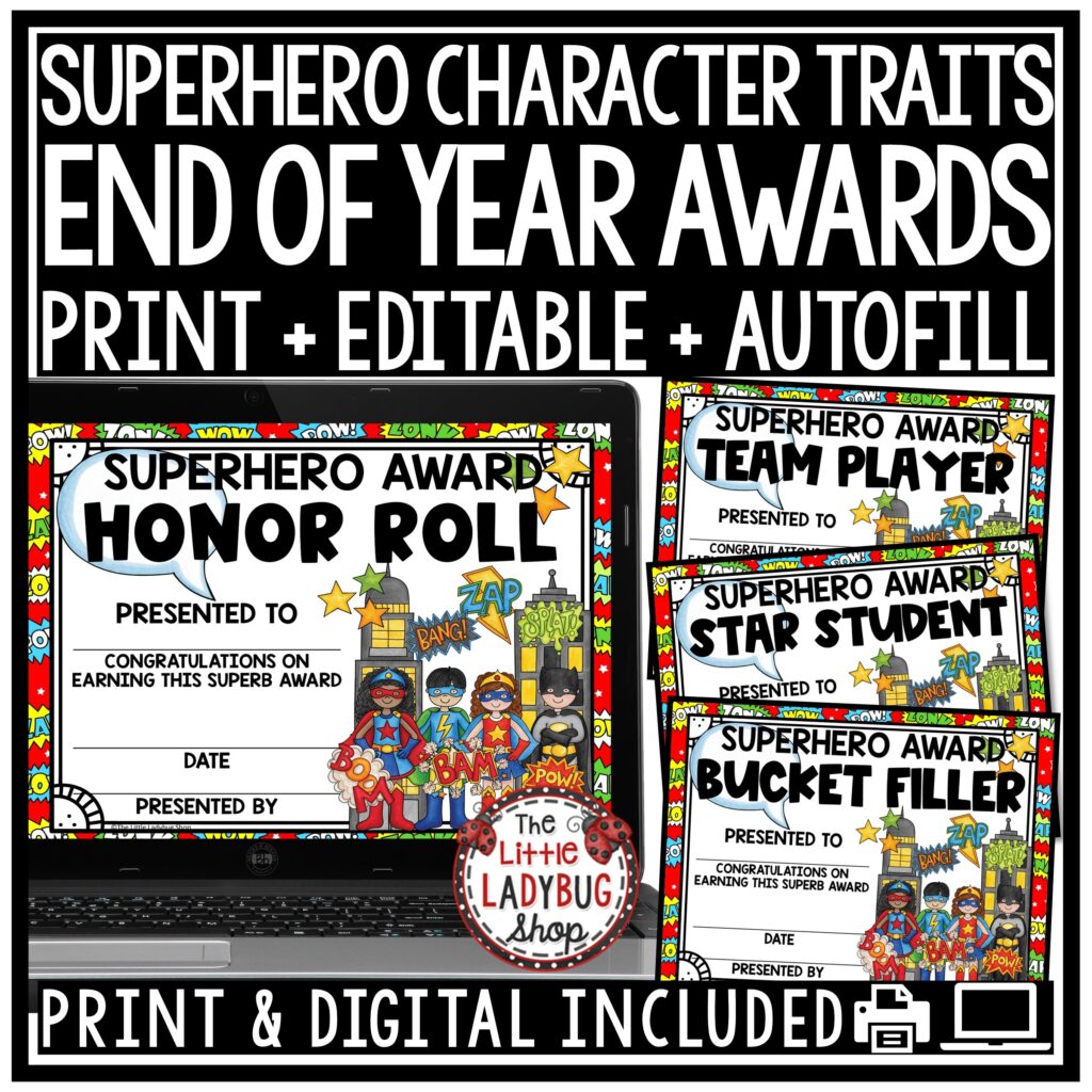 End of the Year Awards & Celebration Ideas to Finish the Year Strong (Upper Elementary)