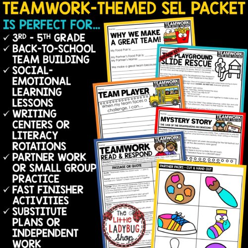 Teamwork Team Building Activities The First Day of School Partner Pairing Cards