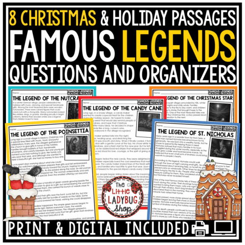 The Legend of the Poinsettia Legend of the Candy Cane Christmas Star