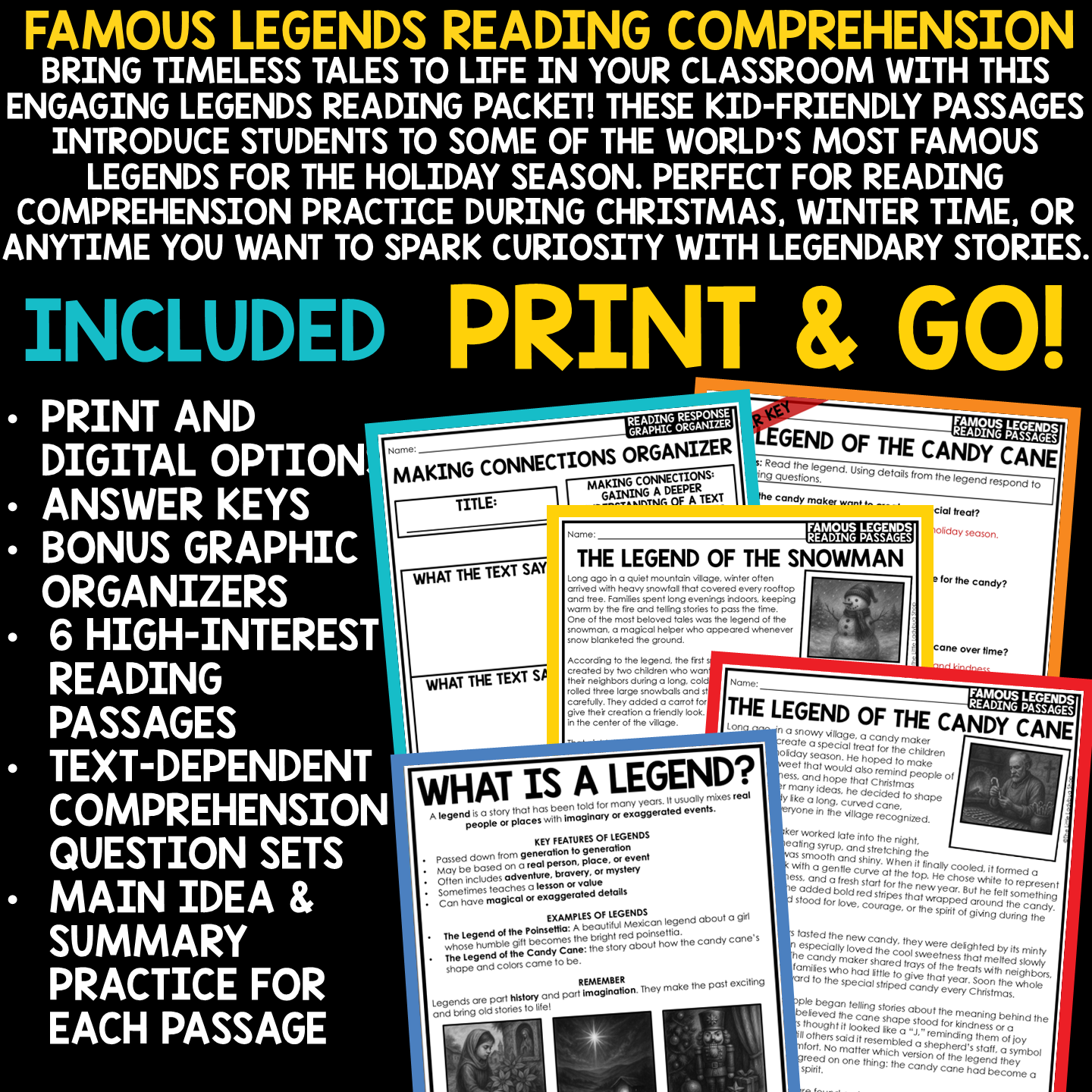 The Legend of the Poinsettia Legend of the Candy Cane Christmas Star