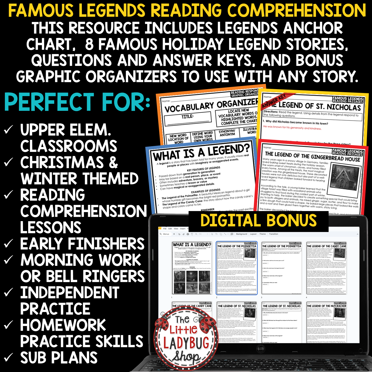 The Legend of the Poinsettia Legend of the Candy Cane Christmas Star