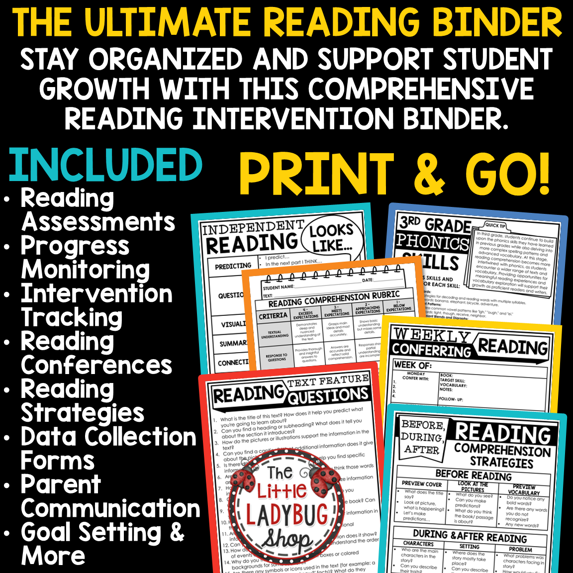 Editable Parent Teacher Conference Forms Student Led Templates - Image 7