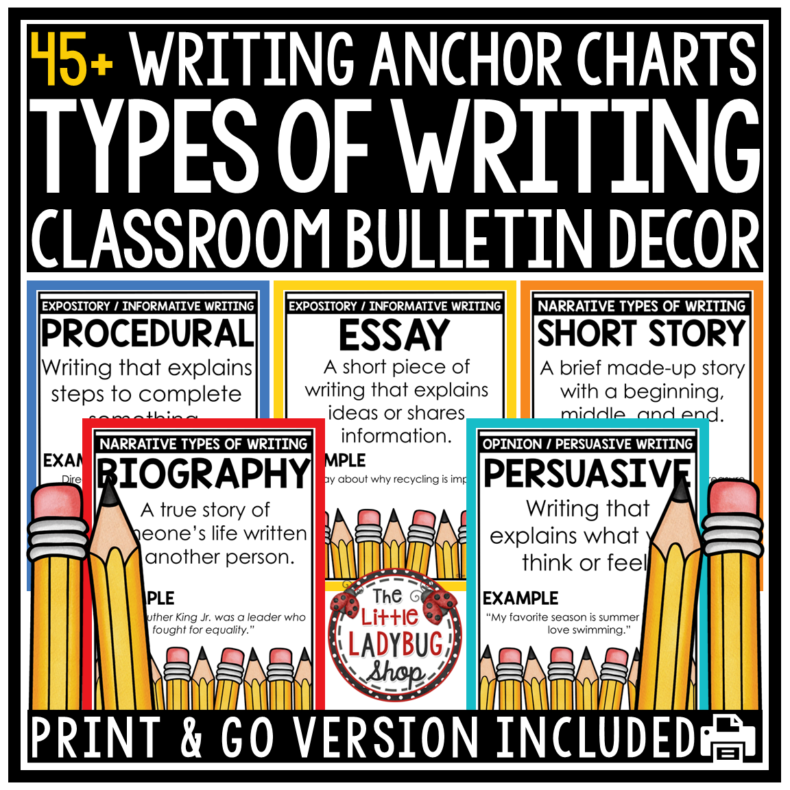 Literacy Reading Genres Posters Classroom Library Book Labels - Image 11