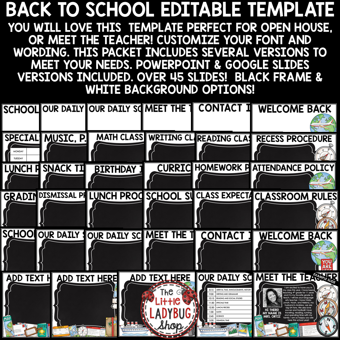 Adventure Around the World Travel Theme Classroom Décor Bundle - Image 15