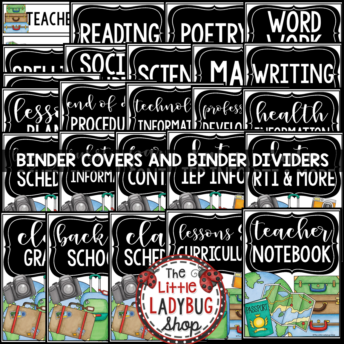 Adventure Around the World Travel Theme Classroom Décor Bundle - Image 20