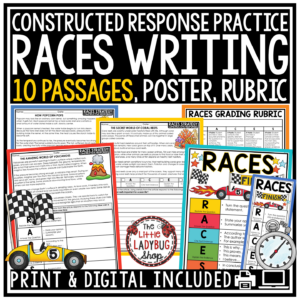 Writing Strategy Practice RACES Graphic Organizers Printable Posters