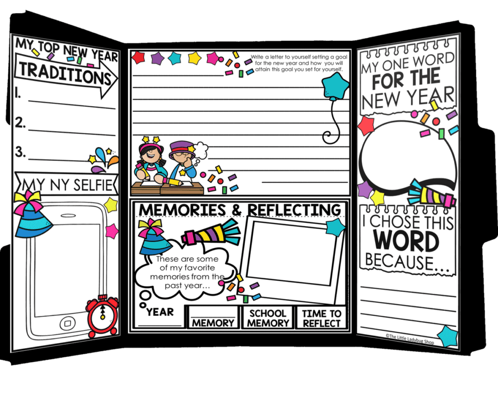 January and New Year's Ideas for Upper Elementary Students