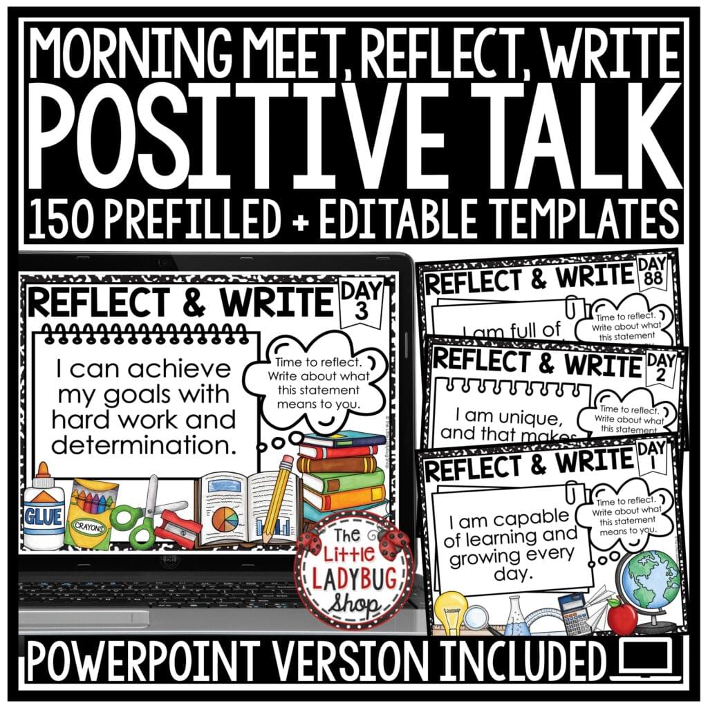 Positive Talk Morning Meetings in Upper Elementary