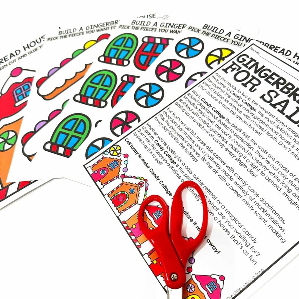 Gingerbread Themed Persuasive Writing Lesson Plan for Upper Elementary